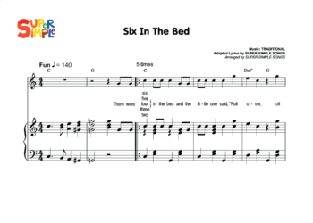 Milk And Cookies Sheet Music - Super Simple