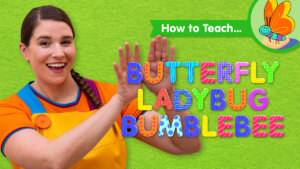 How To Teach Butterfly Ladybug Bumblebee