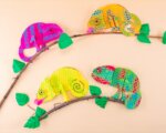 Colorful Chameleon Craft