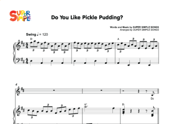 Do You Like Pickle Pudding? Sheet Music