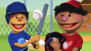 Take Me Out To The Ball Game | featuring The Super Simple Puppets