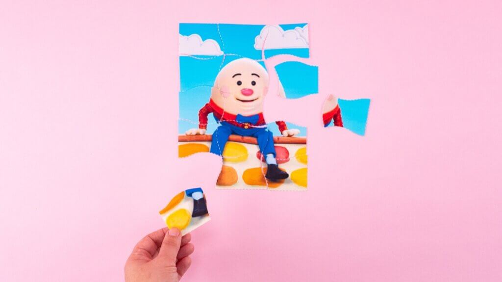 Humpty Dumpty Puzzle Super Simple