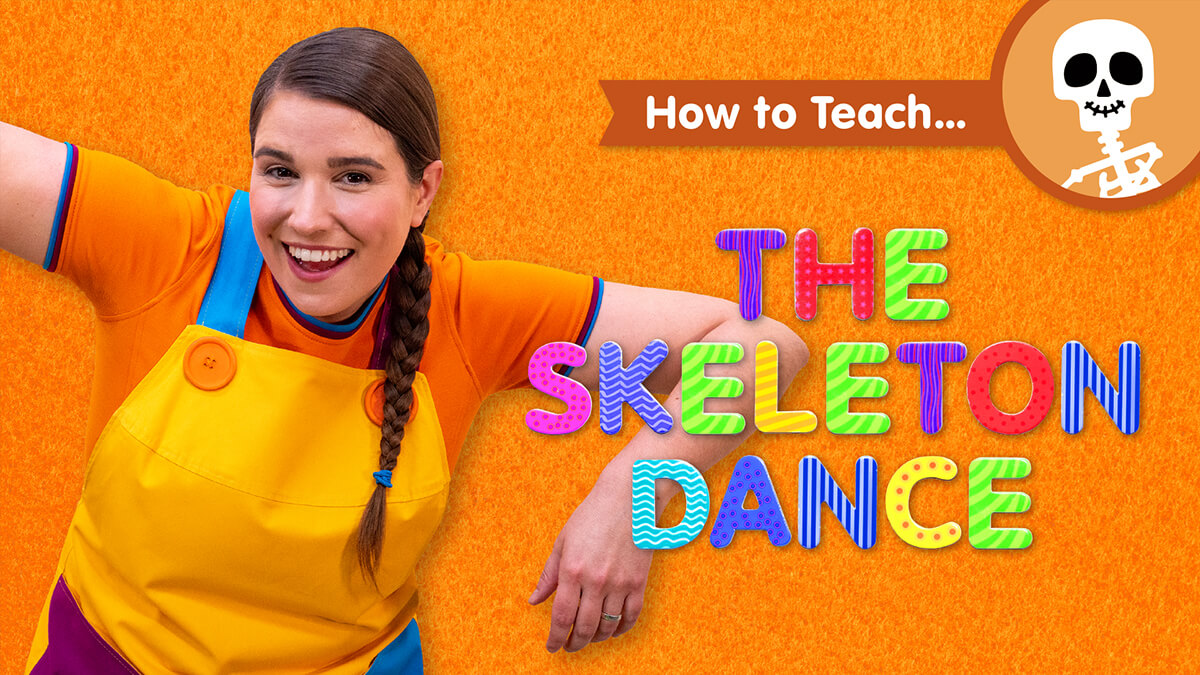 How To Teach The Skeleton Dance - Super Simple