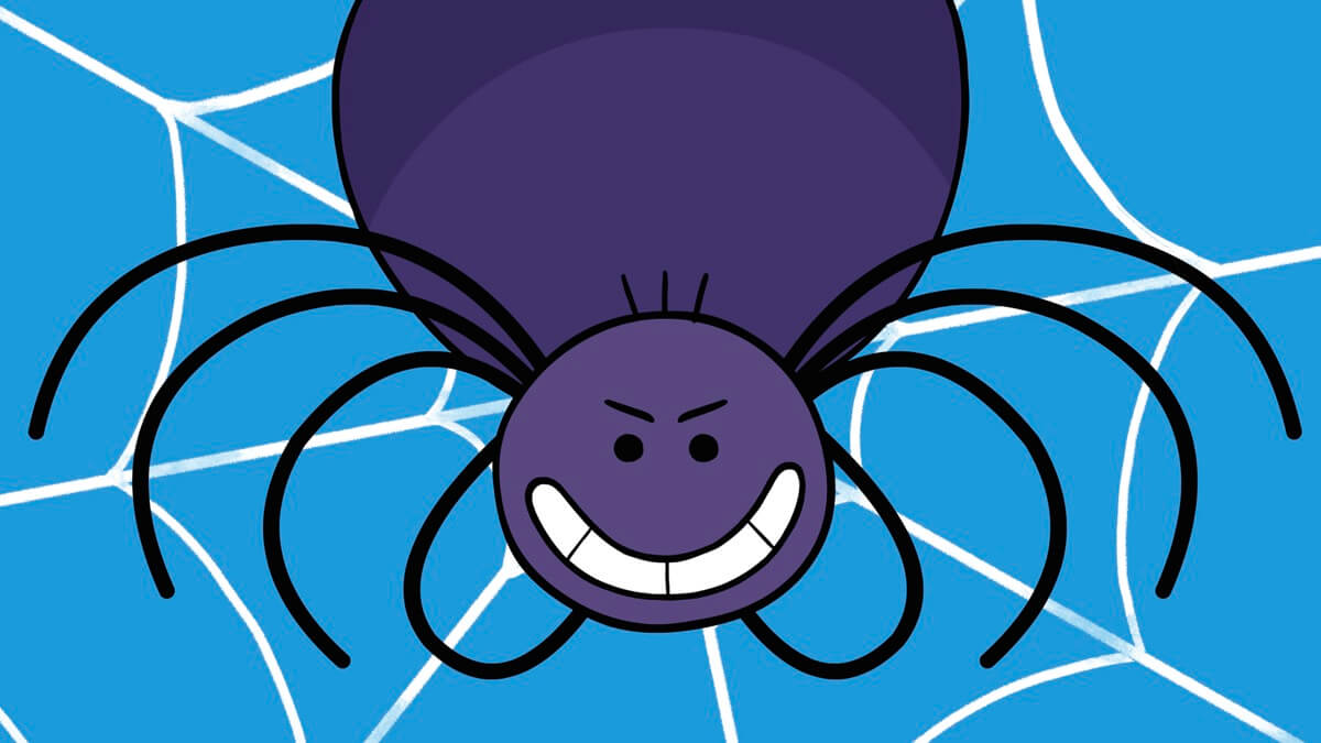 The Itsy Bitsy Spider super simple.