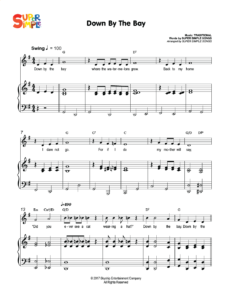 Down By The Bay Sheet Music