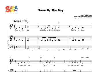 Down By The Bay Sheet Music