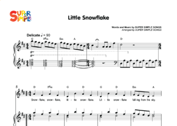 Little Snowflake Sheet Music