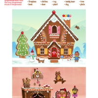 Gingerbread House - Search & Find Game