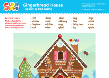 Gingerbread House - Search & Find Game