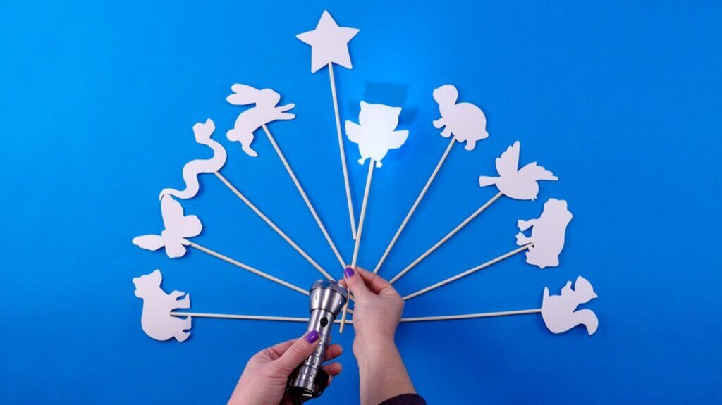 Beddy-Bye Butterfly Shadow Puppets - Super Simple