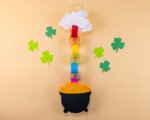 Rainbow Paper Chain Decoration For St. Patrick’s Day