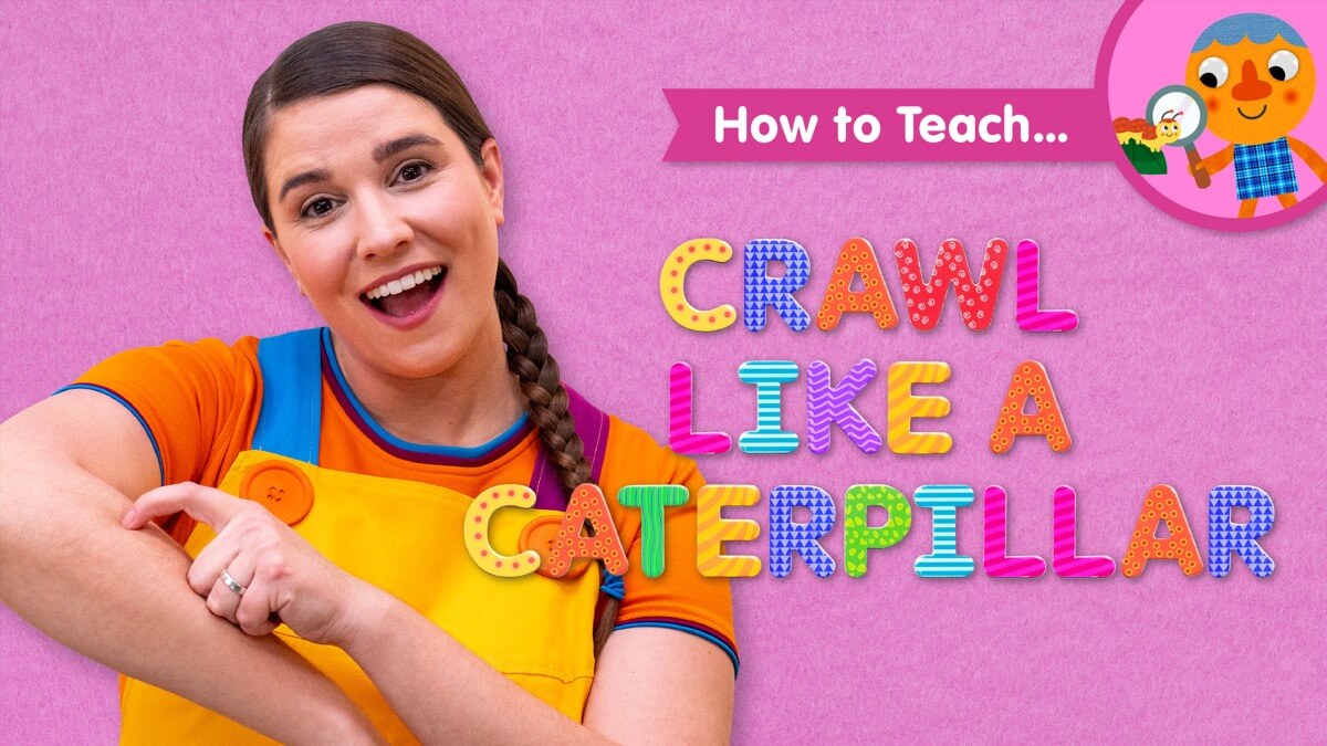 How To Teach Crawl Like A Caterpillar Super Simple