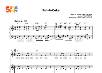 Pat-A-Cake Sheet Music