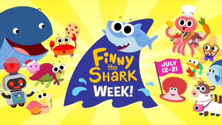 Finny The Shark Week