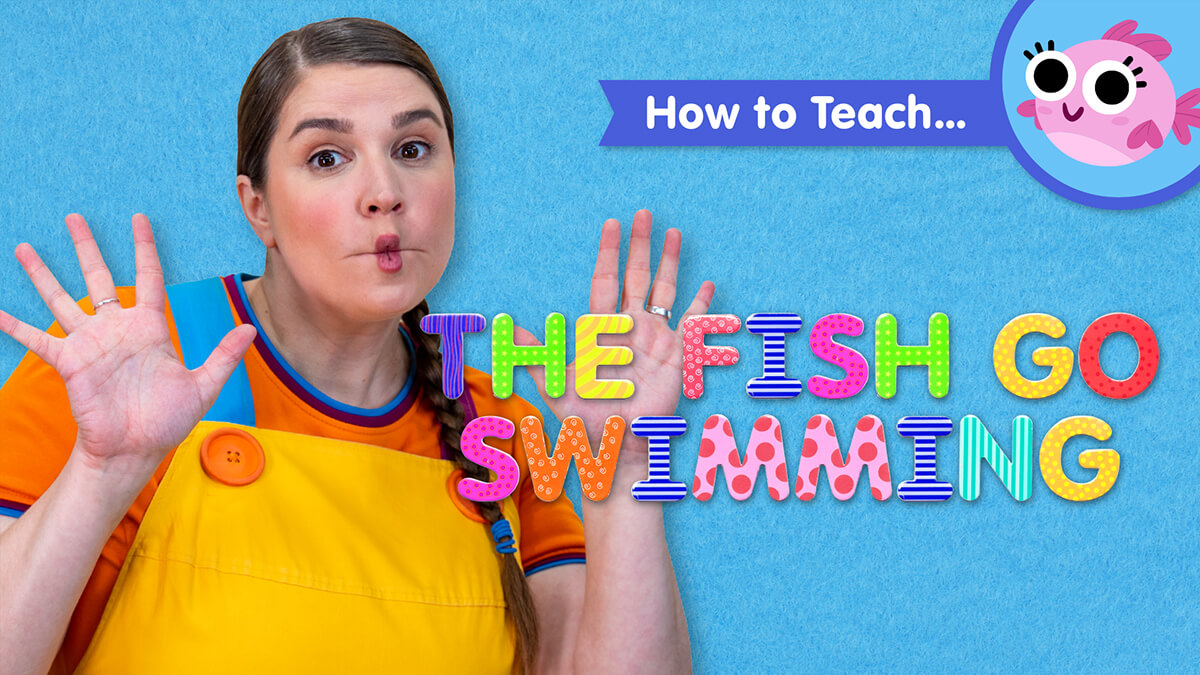 How To Teach The Fish Go Swimming - Super Simple