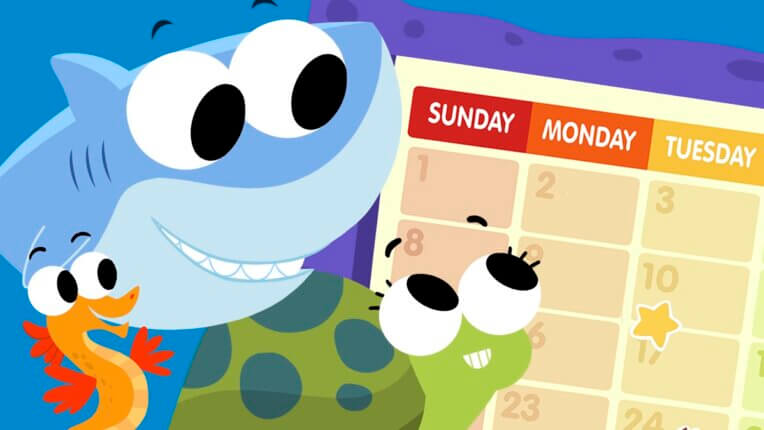 Days Of The Week (Finny the Shark)