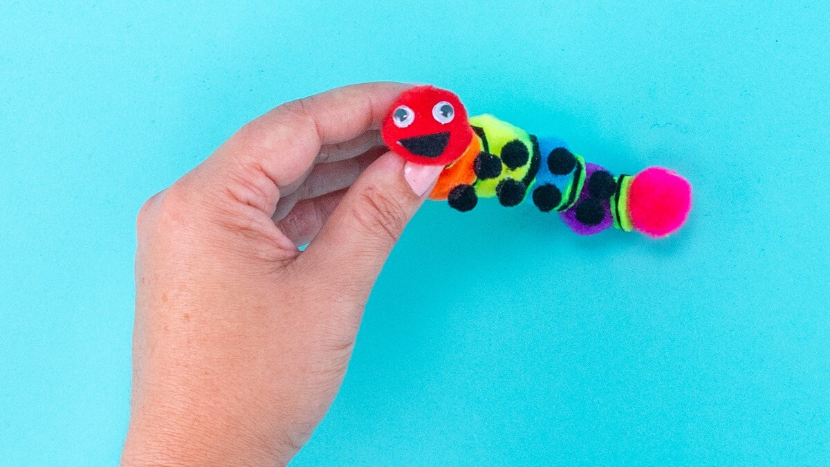 Make A Crawling Caterpillar Puppet!