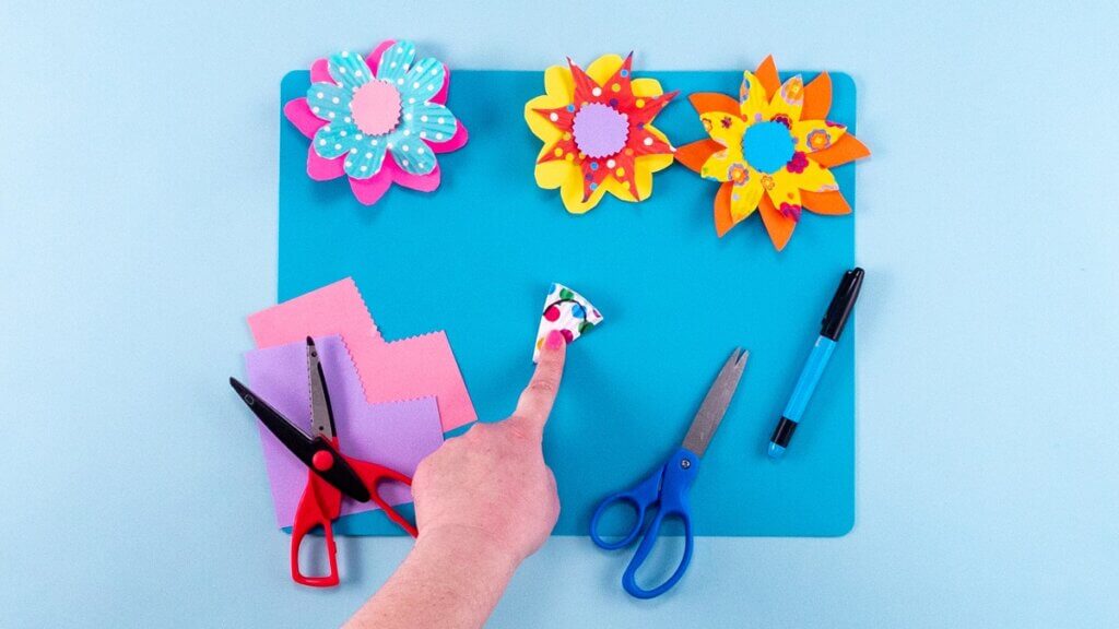 Spring Flower Crown Craft - Super Simple