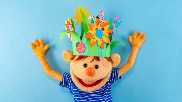 Spring Flower Crown Craft