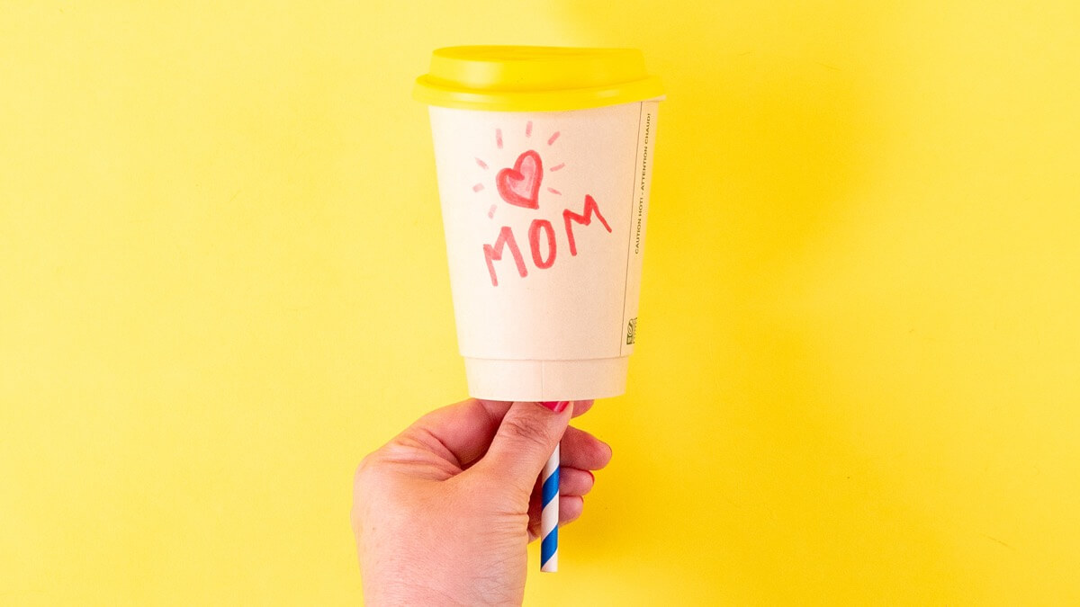 "I Love You A Latte" DIY Mother's Day Gift