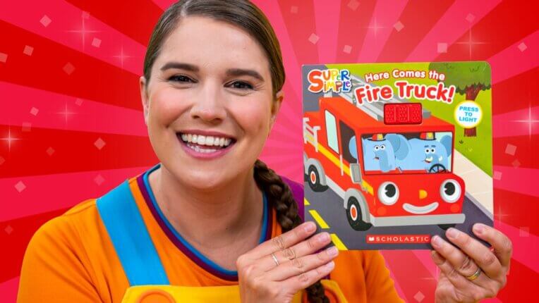 Read With Caitie "Here Comes The Fire Truck"