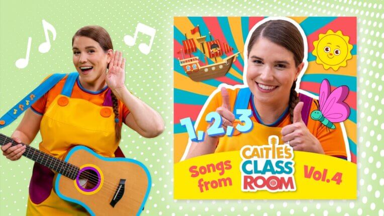 New Songs from Caitie's Classroom - Now Streaming!