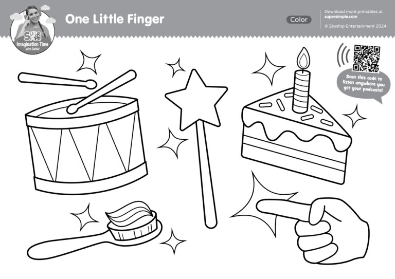 One Little Finger - Super Simple