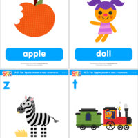 A Is For Apple Flashcards