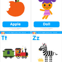 A Is For Apple Flashcards