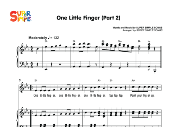 One Little Finger (Part 2) Sheet Music