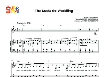 The Ducks Go Waddling Sheet Music