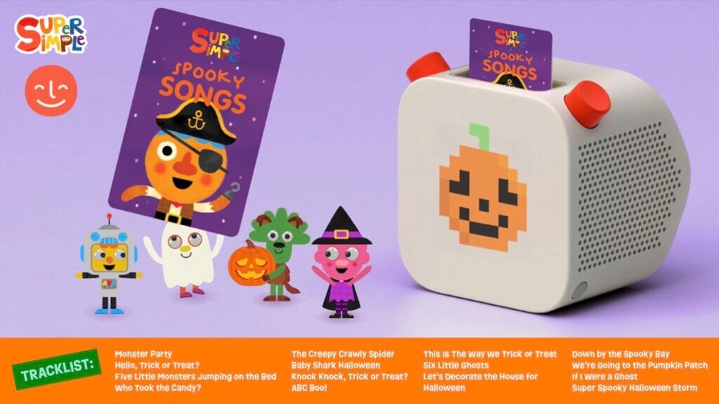 Spooky Songs Yoto Cards