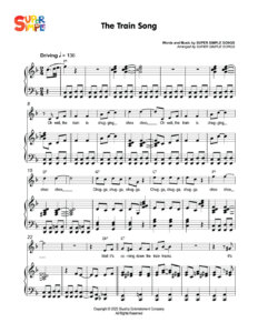 The Train Song Sheet Music
