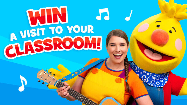 Win A Classroom Visit From Caitie & Tobee!
