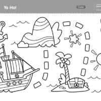 Yo Ho! Coloring Page