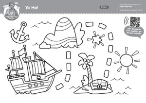 Yo Ho! Coloring Page