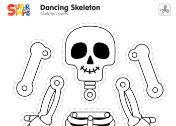 Dancing Skeleton Craft