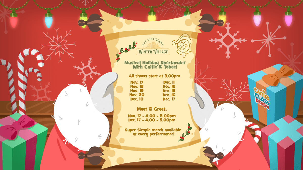 A Super Simple Christmas with Caitie & Tobee