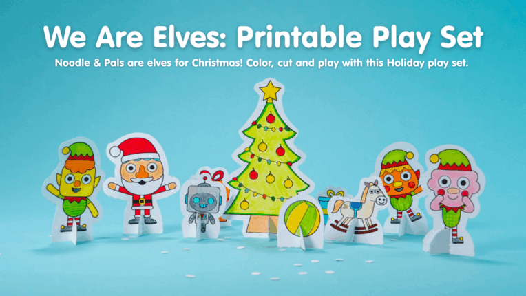 We Are Elves Printable Play Set