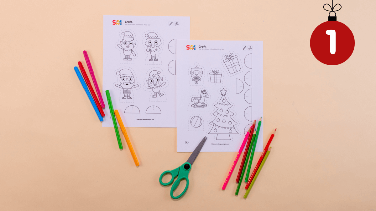 We Are Elves Printable Play Set