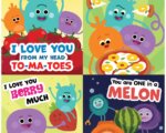 Bumble Nums Valentine Cards