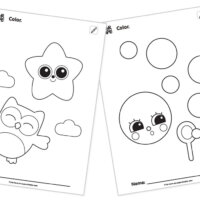 Lullaby Medley Coloring Pages