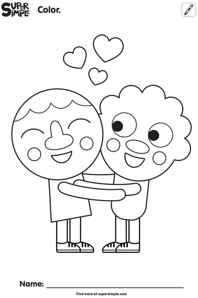 Skidamarink Coloring Pages