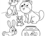 I Love My Pet Coloring Pages