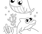 I'm A Baby Fish Coloring Pages