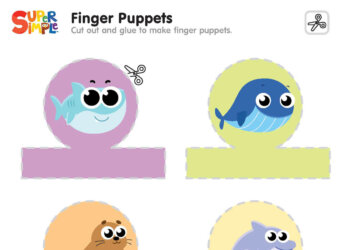 I'm A Baby Fish Finger Puppets