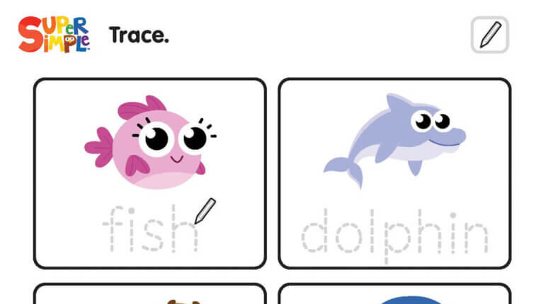 I'm A Baby Fish - Letter Tracing Worksheet