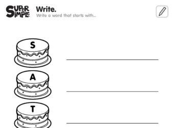 Pat-A-Cake Writing Worksheet