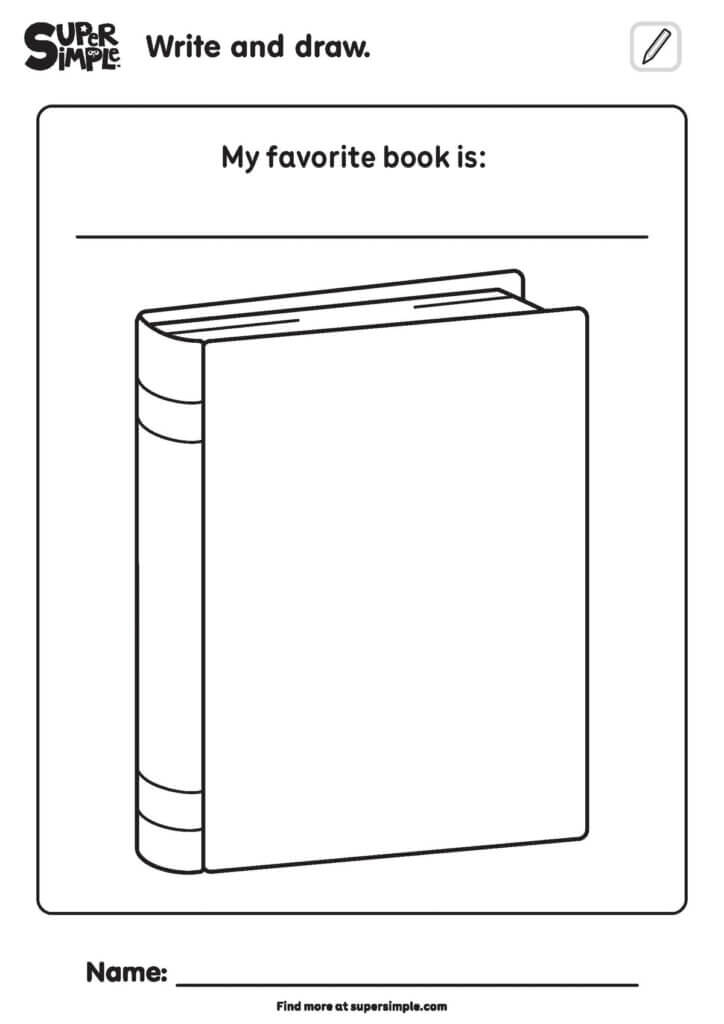 Write & Draw - World Book Day