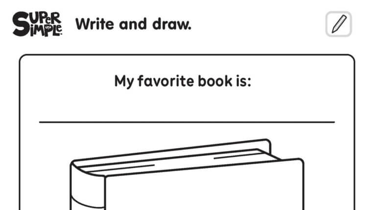 Write & Draw - World Book Day